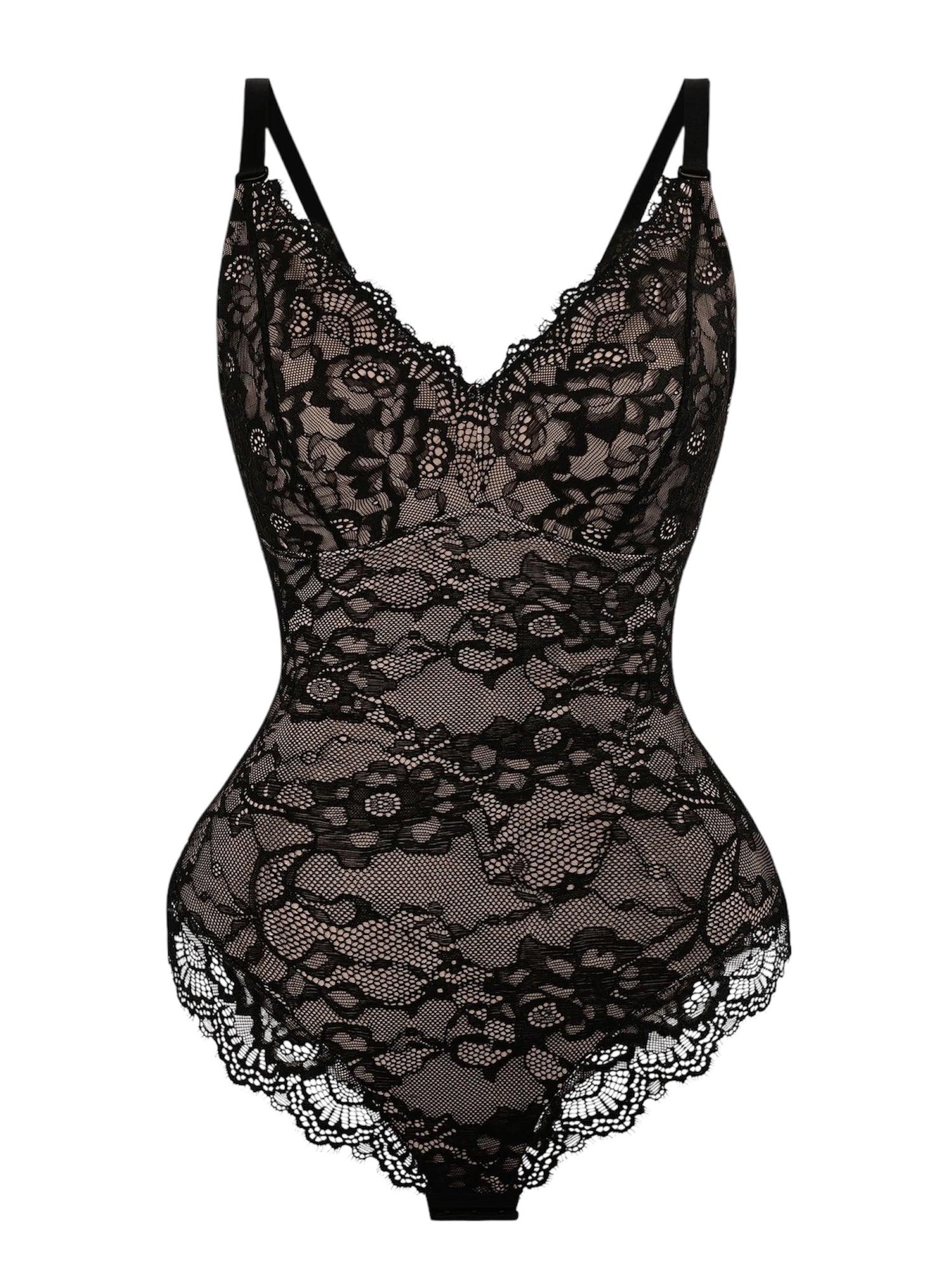 Body en dentelle à col en V Inshapewear™  Inshapewear™